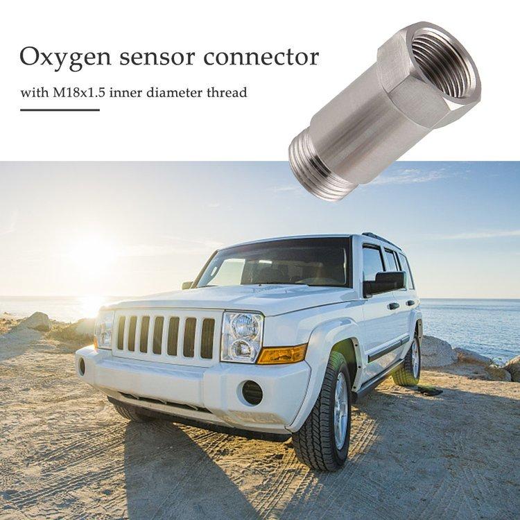Universal M18 x 1.5 Thread Car Exhaust Oxygen O2 Sensor Spacers Adapter Kit