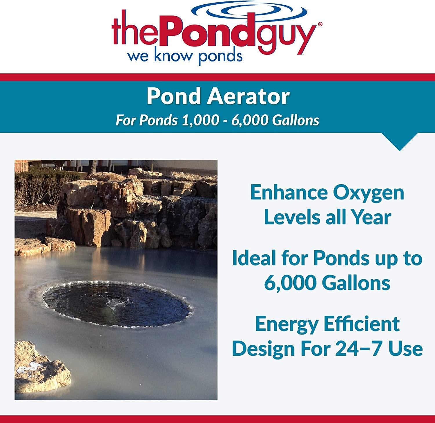 The Pond Guy Pond Aerator - Pond Aerator 1 for Ponds 1000-4000 Gallons