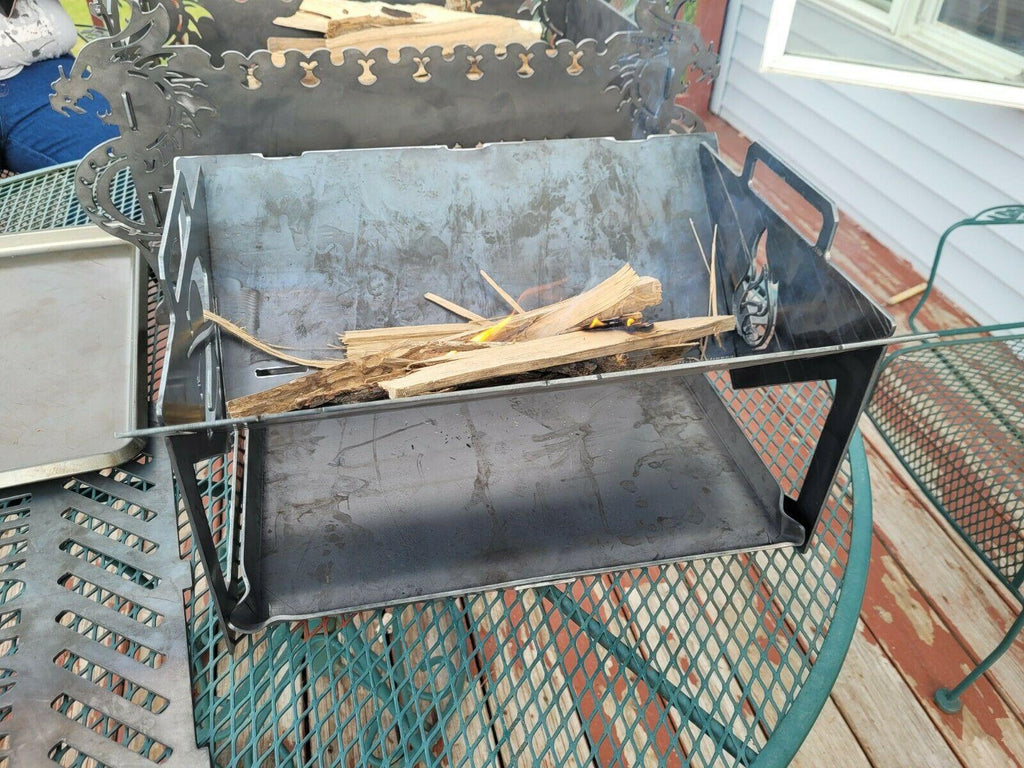 Lil-Cajun Go-N-grill portable grill & fire pit