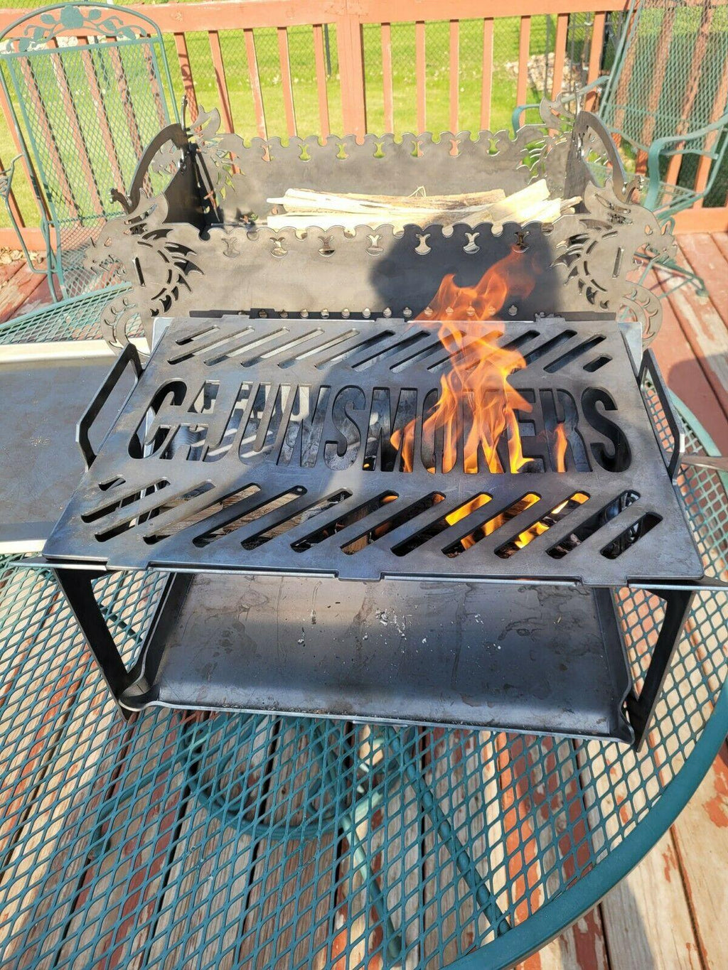 Lil-Cajun Go-N-grill portable grill & fire pit