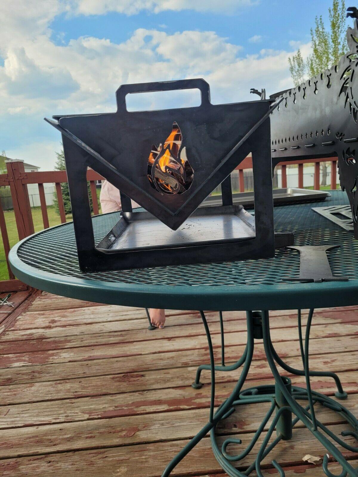 Lil-Cajun Go-N-grill portable grill & fire pit