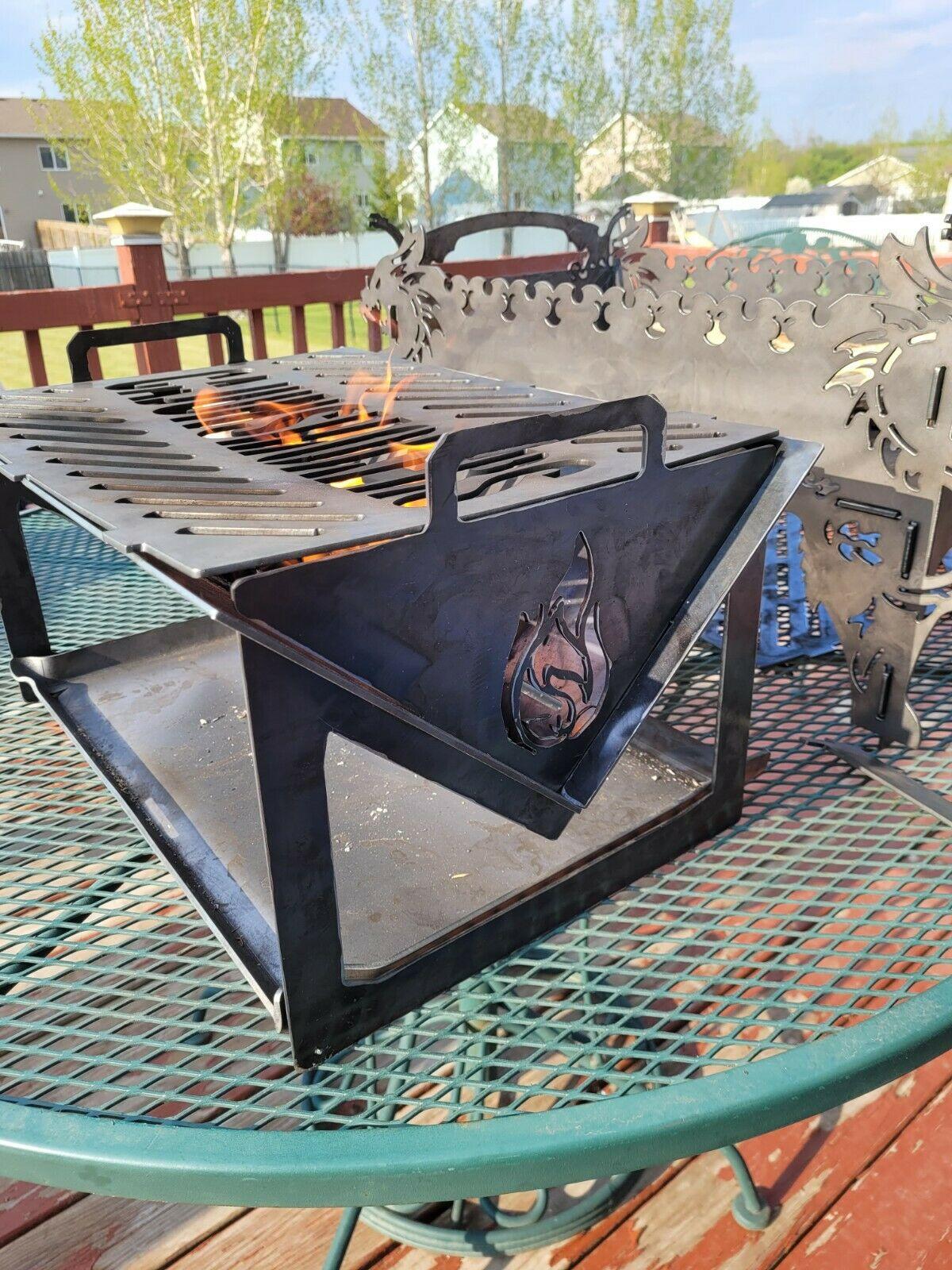 Lil-Cajun Go-N-grill portable grill & fire pit