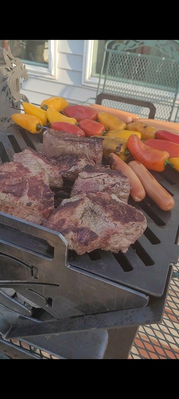 Cajun Go-N-grill portable grill & fire pit