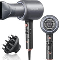 Wavytalk Ionic Hair Blow Dryer with Diffuser for Curly Hair Professional Salon Attachment Diffuser and Concentrator Nozzle for Women Styling Natural