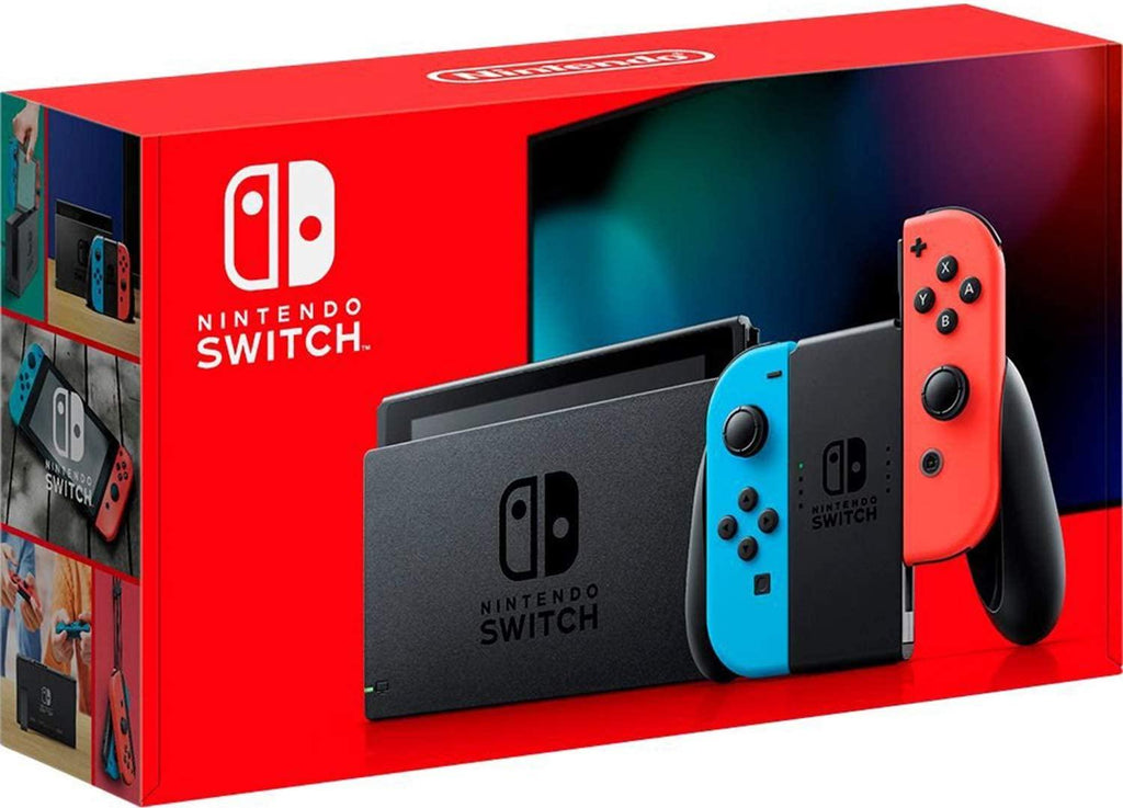 Nintendo Switch with Neon Blue and Neon Red Joy-Con - HAC-001(-01)