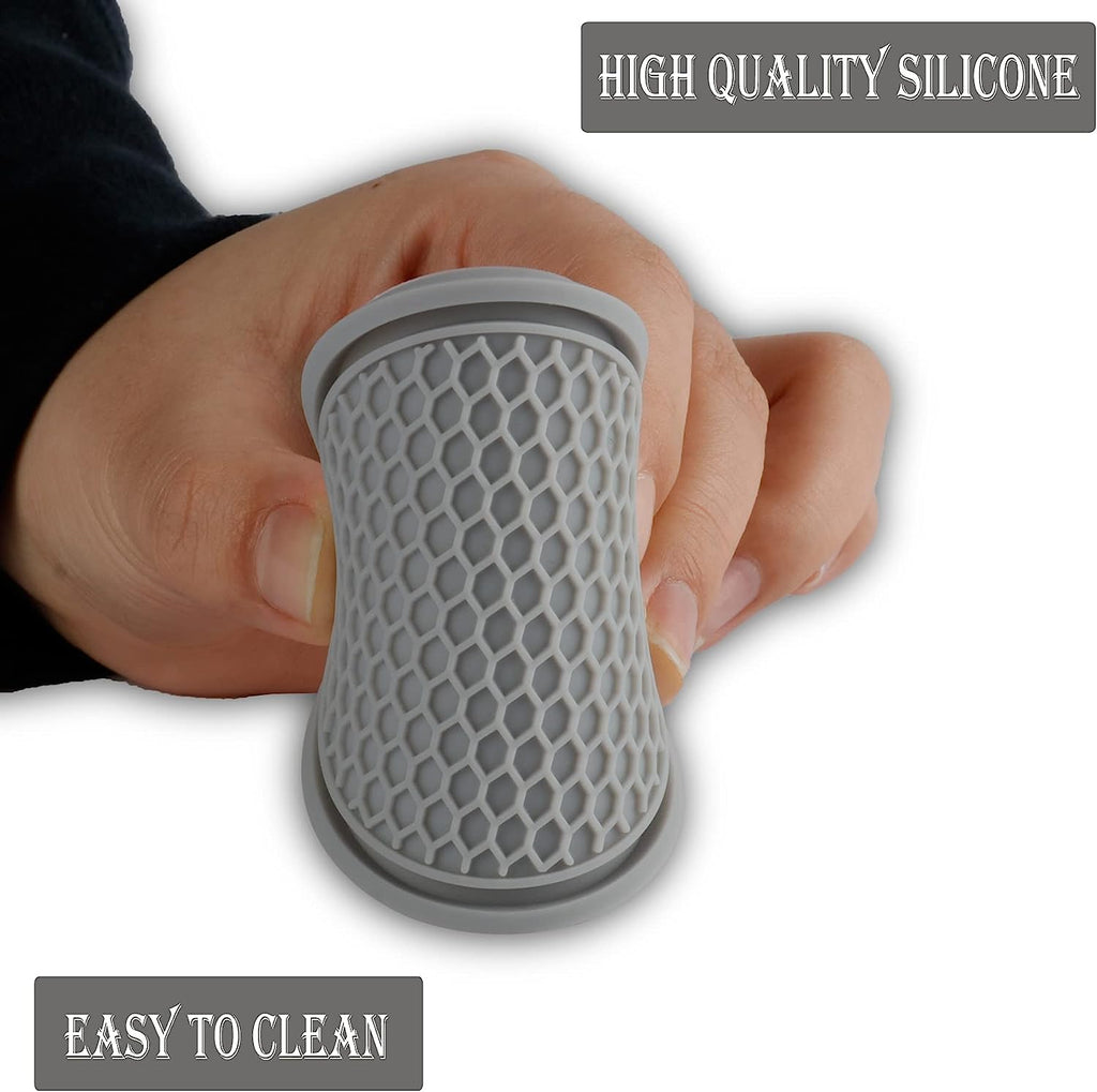 SINGARO Car Cup Coaster, 4PCS Universal Non-Slip Cup Holders Embedded in Ornaments Coaster, Car Interior Accessories, Gray