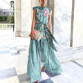 Fashion Floral Print Jumpsuit