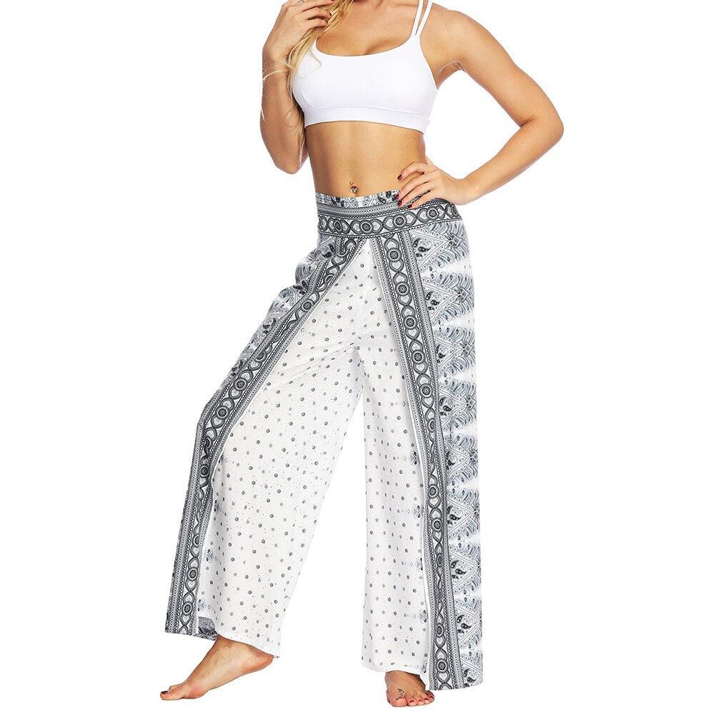 boho hippie yoga pants