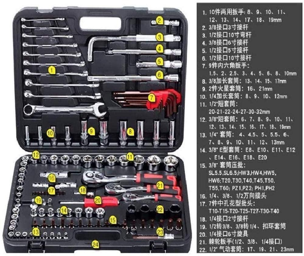 120 socket sets, auto repair tools, auto hand tools, ratchet sets, torque wrenches, chrome vanadium steel, auto tools, household general hand tools