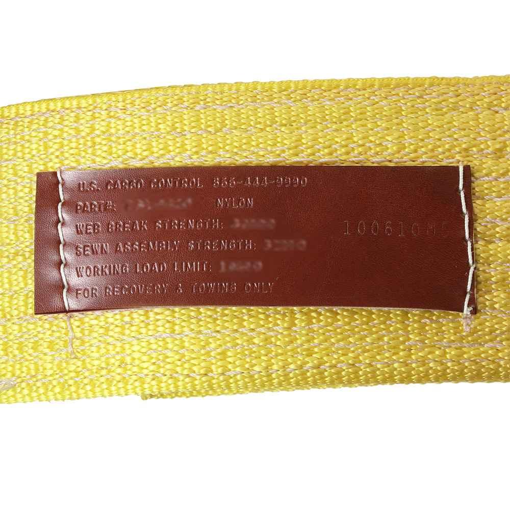 6" x 30' Recovery Strap w/ Cordura Eyes