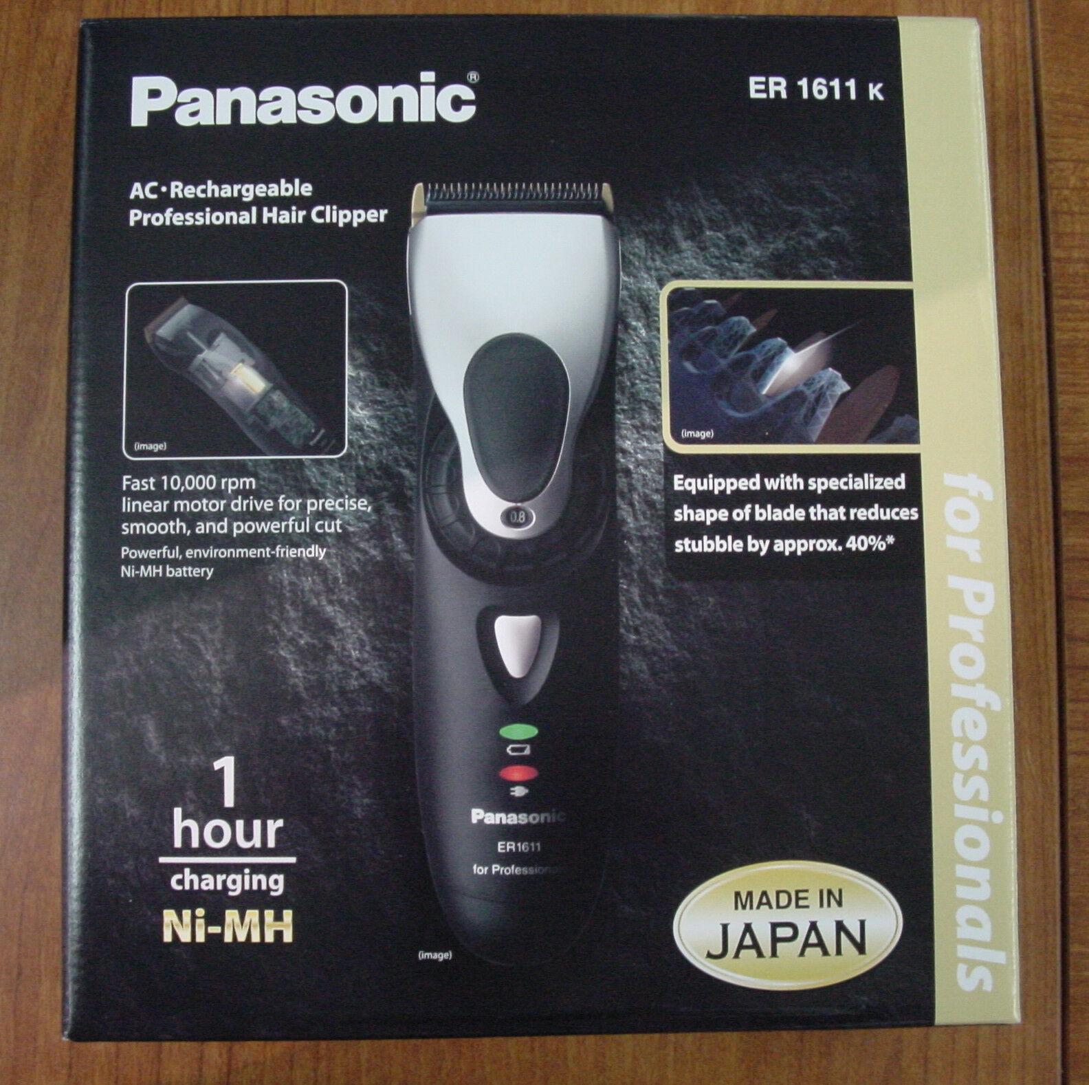 Panasonic Hair Clipper Er1611K Newest Model Dual Voltage