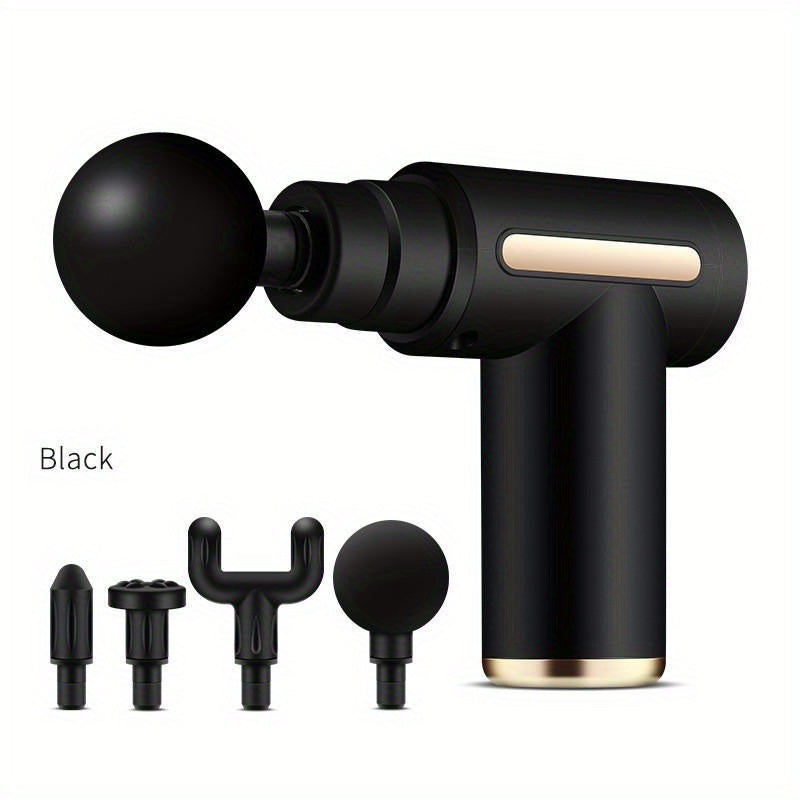 MassaGun, Deep Tissue Muscle Handheld Percussion Massager For Body, Back And Neck Relaxation, Compact Elegant  For Women