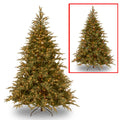 National Tree Company 9' "Feel-Real" Frasier Grande Hinged Tree with 1500 Dual LED Lights