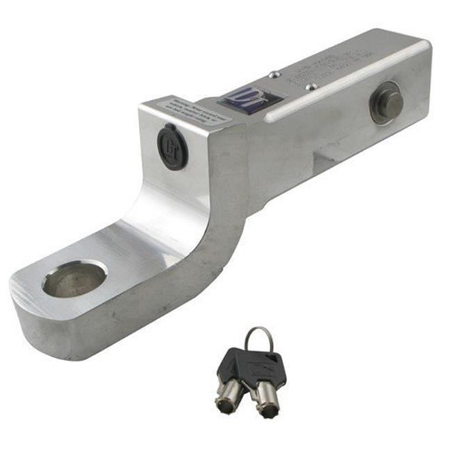 EQUALIZER DTLBM9200 Fastway 2 In. Drop 1.25 Billet Aluminum Anti-Rattle Tensioned Polished Self LocBall Mount