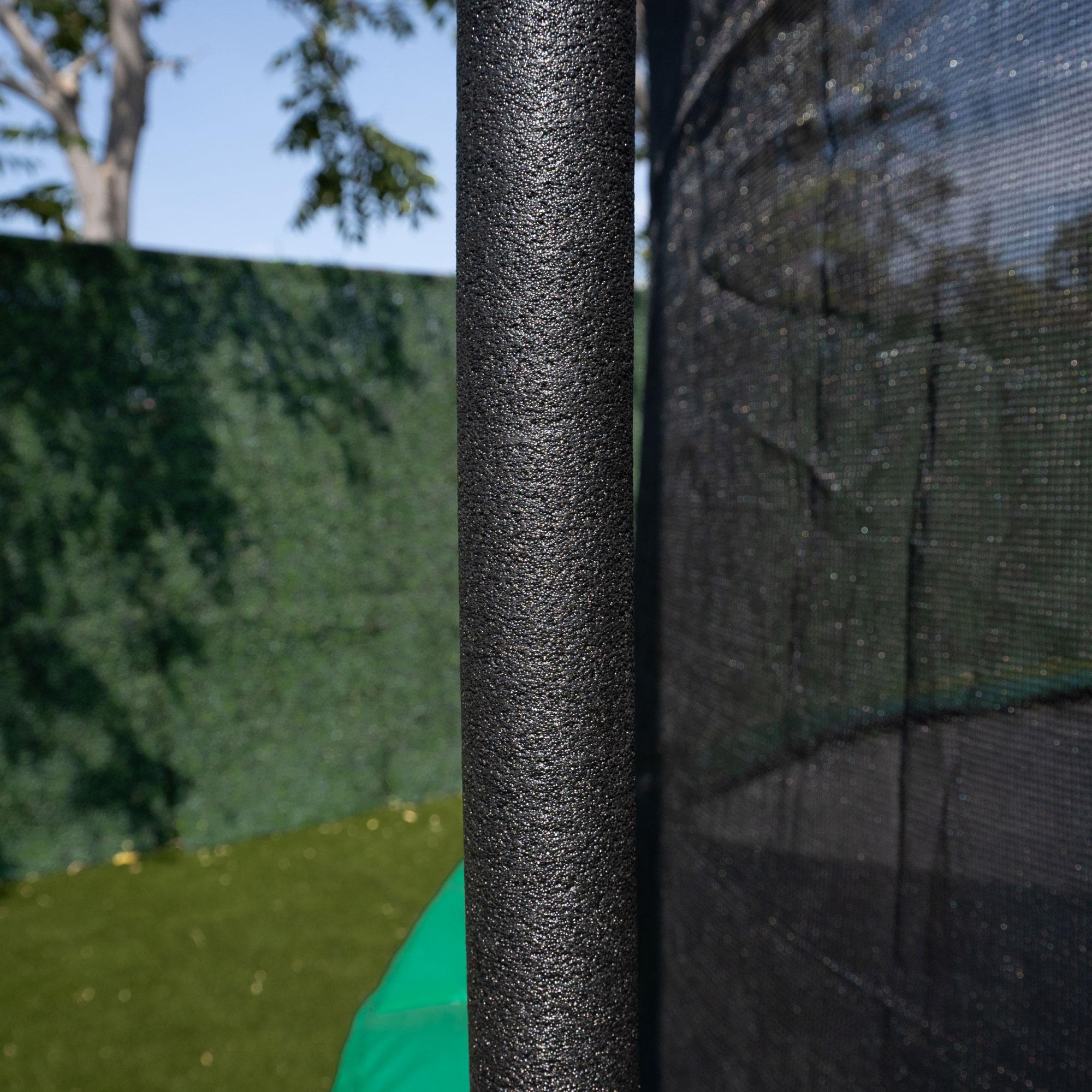 14' Trampoline with Enclosure, Green