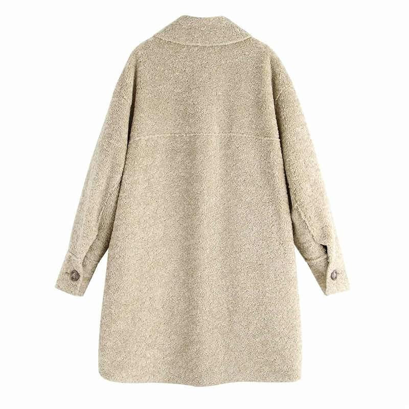 stylish vintage loose coat