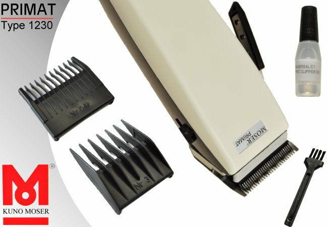 Moser Primat Professional ium Hair Clipper White  GENUINE NEW