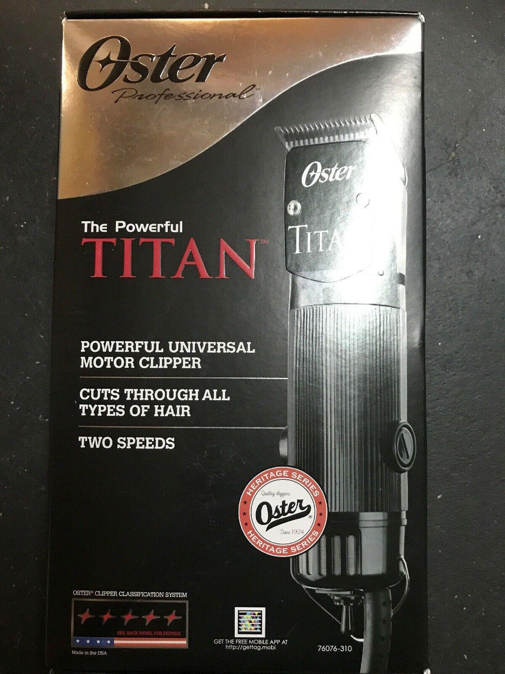 Oster  2 Speed Professional Hair Clipper Set 76076-310