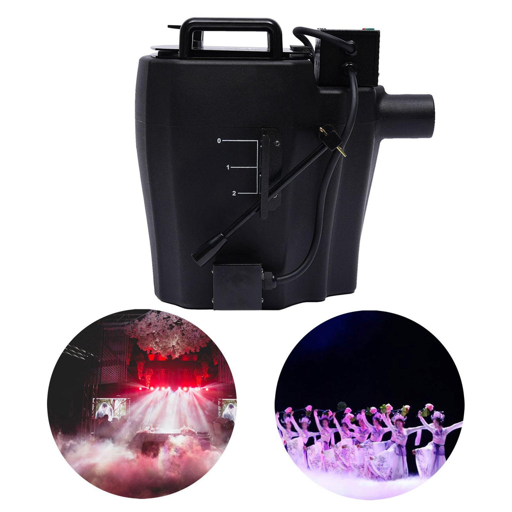 Wuzstar StaEffect Fog Machine,Low Cloud Seas Dry Ice Machine for Performances, Concerts, Weddings, Bars 3500w