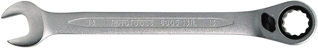 Teng Tools 8 Piece Metric 12 Point Ratcheting Combination Wrench Set (8-19mm) - TT6508R