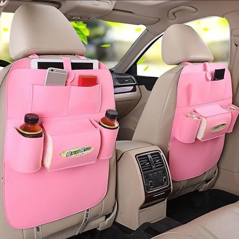 1pc Multifunctional Universal Auto Car Back Seat Organizer Holder Ceiling Hanging StoraBag