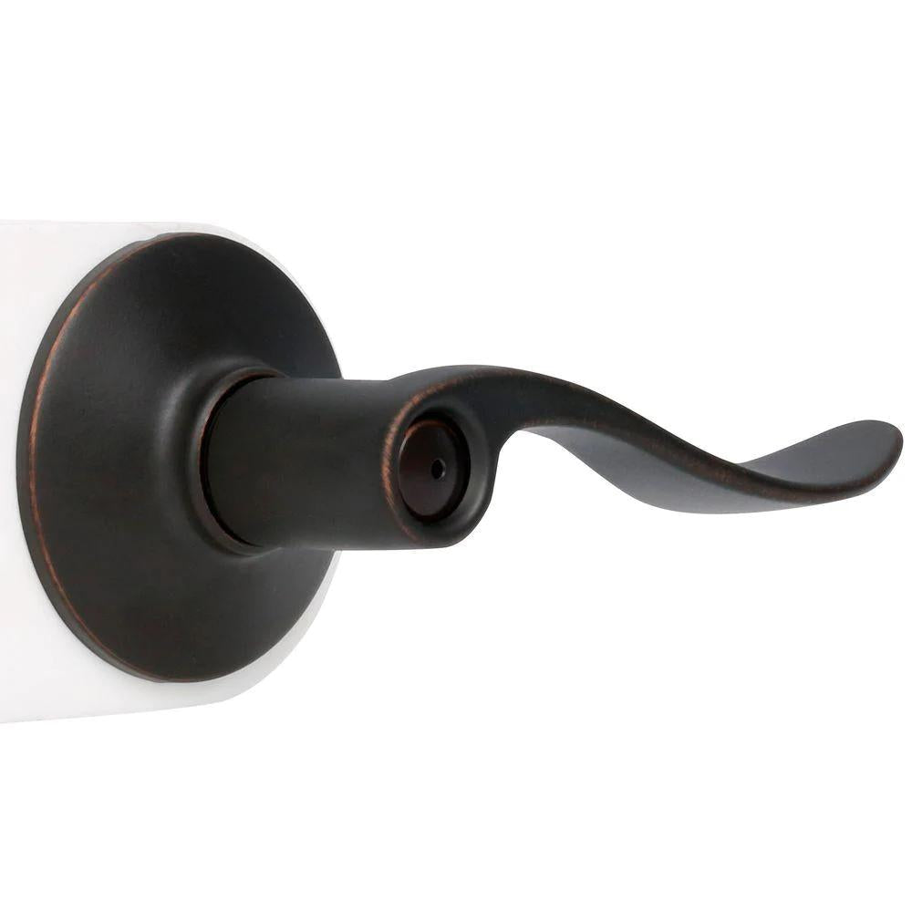 Accent Aged Bronze Privacy Bed/Bath Door Lever