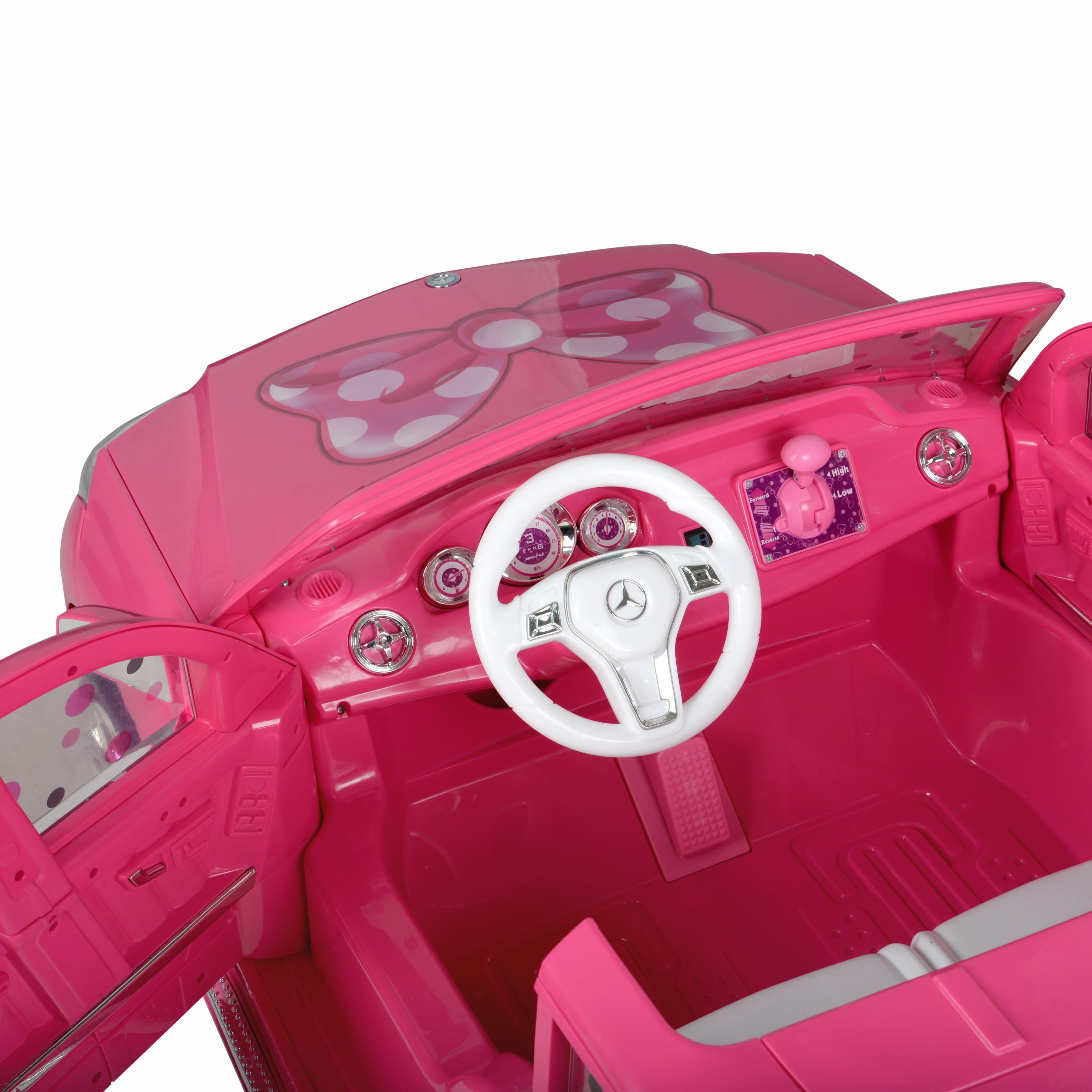 12 Volt Minnie Mouse Mercedes Battery Powered Ride On - Your little ones will ride in Luxury!