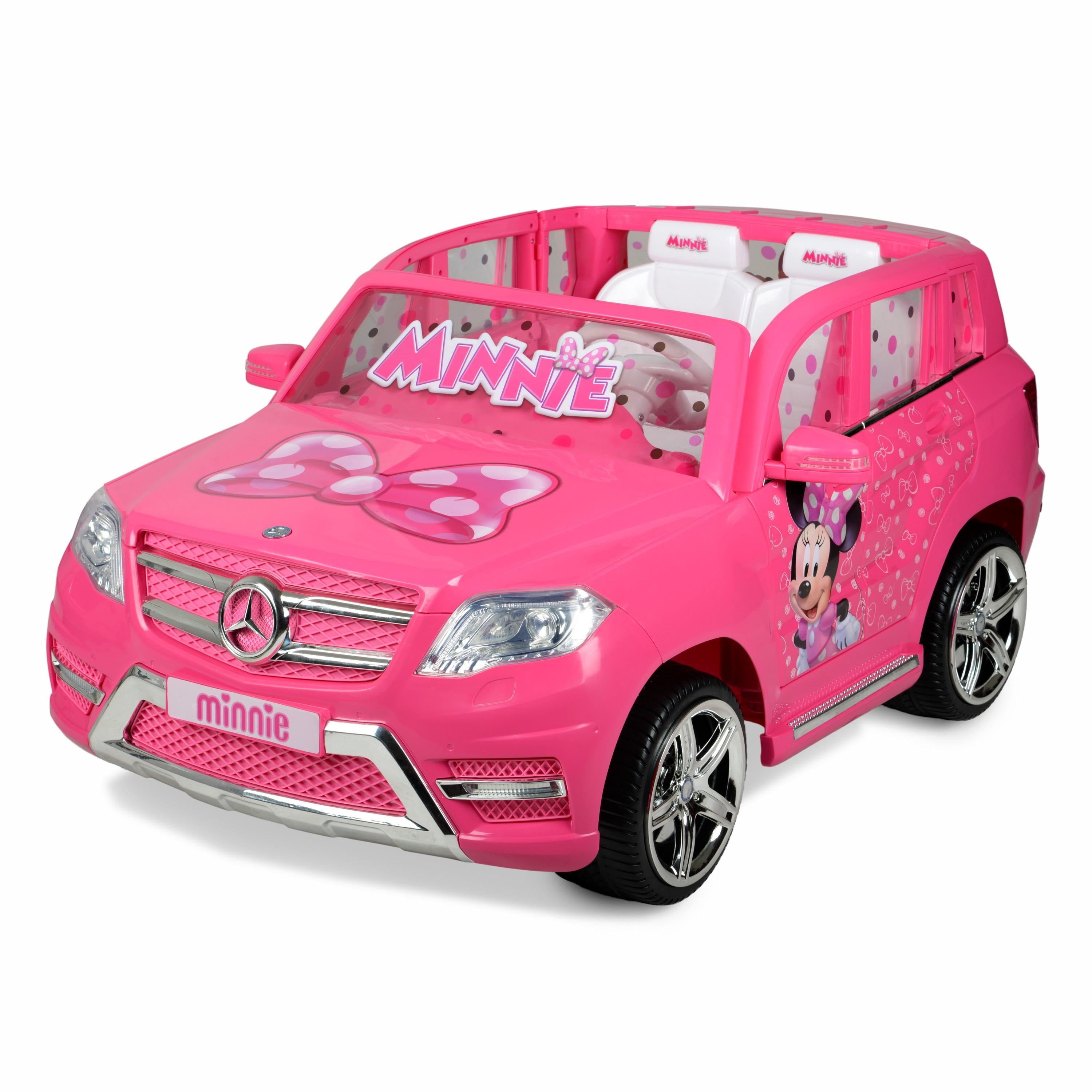 12 Volt Minnie Mouse Mercedes Battery Powered Ride On - Your little ones will ride in Luxury!