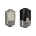 Camelot Encode Smart Wifi Door Lock with Alarm in Satin Nickel