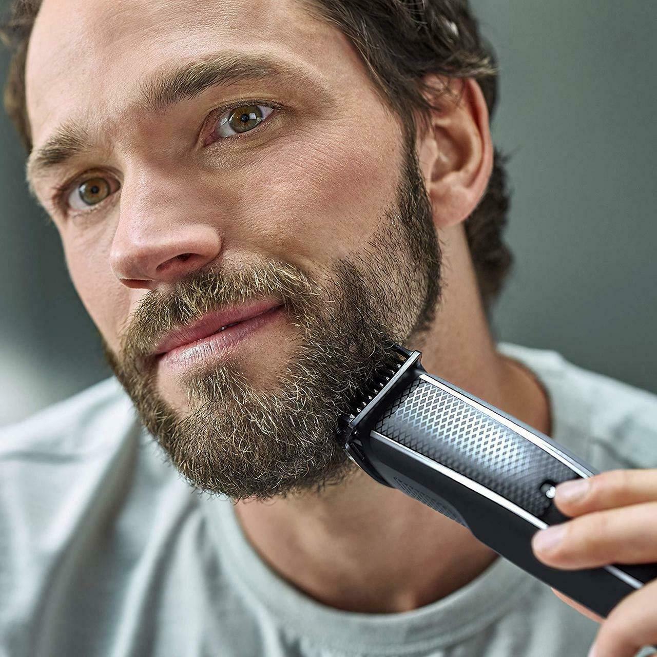 Philips Series 5000 Beard & Stubble Trimmer Nose Ear & Eyebrow Shaver BT5503/83