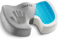 ComfiLife Gel Enhanced Seat Cushion - Non-Slip Orthopedic Gel &amp; Memory Foam Coccyx Cushion for Tailbone Pain - Office Chair Car Seat Cushion - Sciatica &amp; Back Pain Relief