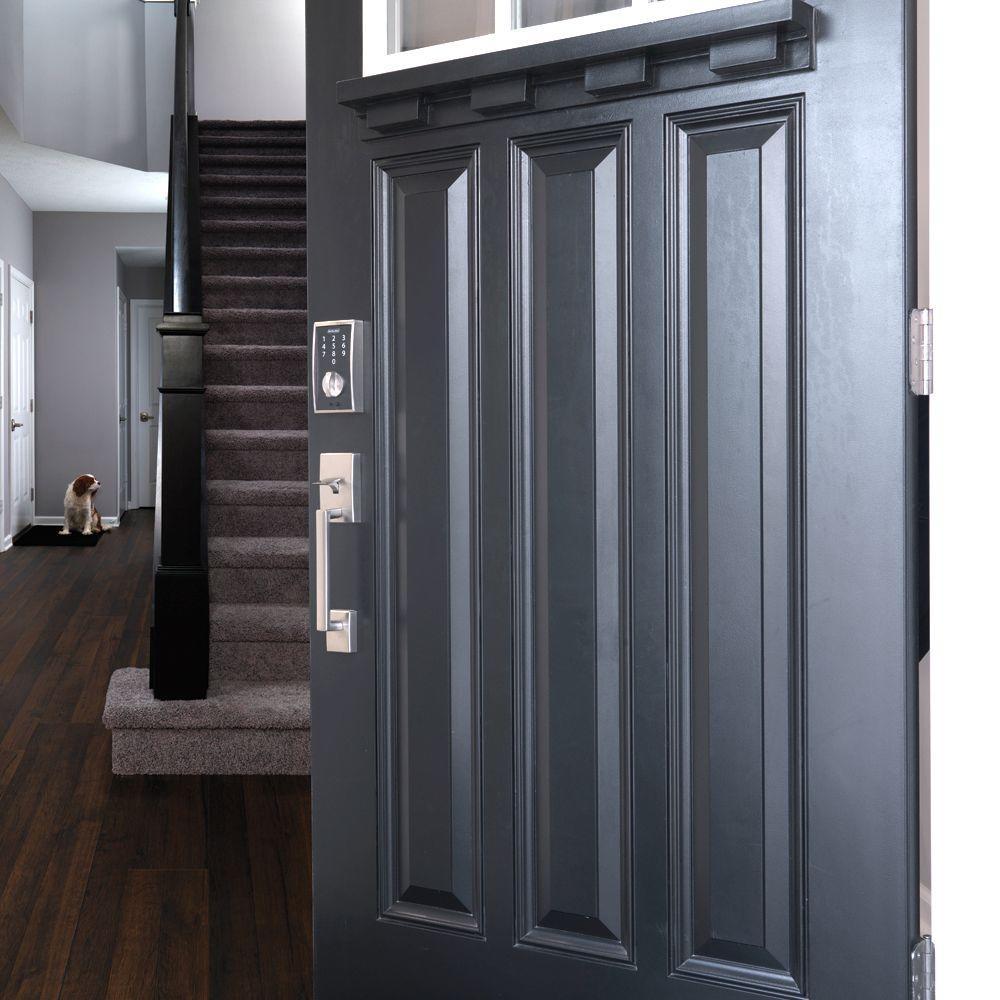 Touch Keyless Touchscreen Deadbolt with Century Trim