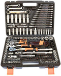 PENFU Wrench Socket Set Tool 150 Pieces Auto Repair Toolbox Combination Set Multi-Function Car Socket Wrench Set Hand Repair Tool