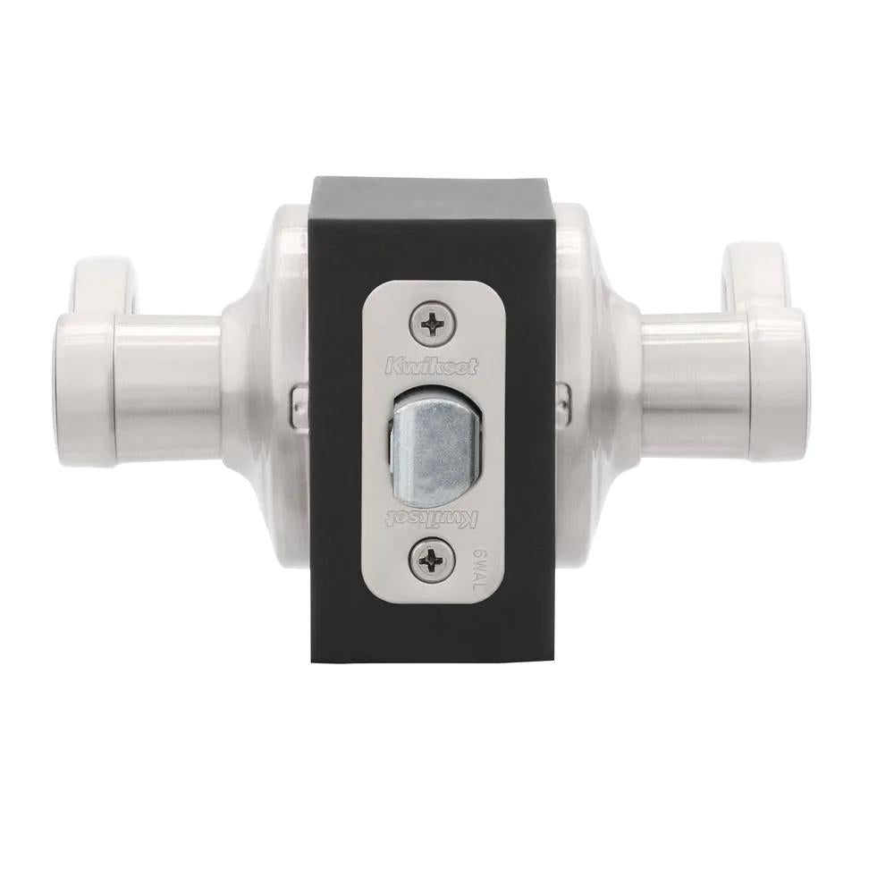 Lido Satin Nickel PassaHall/Closet Door Lever Featuring Microban Antimicrobial Technology