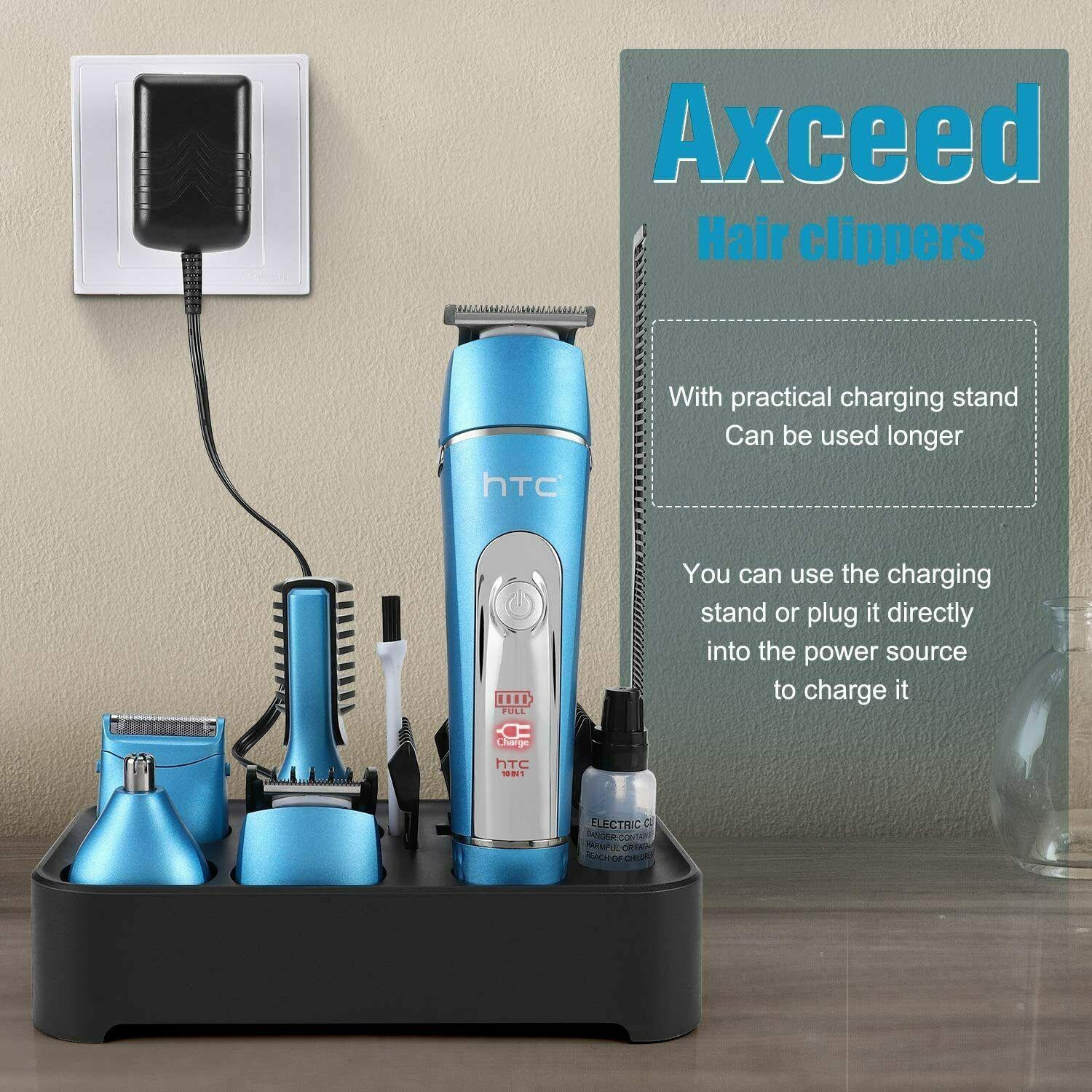 Machine Cut Hair Professional Trimmer 10 On 1 Set Of Shaving Multifunction