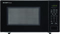 SHARP Black Carousel 1.1 Cu. Ft. 1000W Countertop Microwave Oven (ISTA 6 Packaging), Cubic Foot, 1000 Watts
