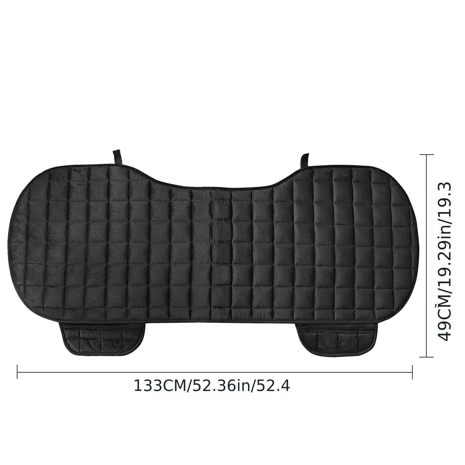 Car Seat Cover Rear Cushion FlocCloth Universal Auto Van Protector Car Seat Cushion Rear Seat Cushion