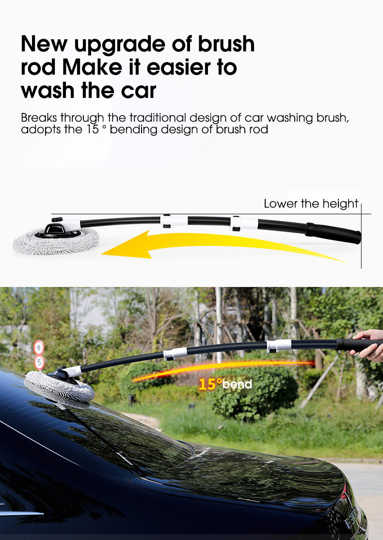 Car Scrub Mop Car Wash Special Car Scrub Brush Car Wash Cleaning Tool Chenille Soft Wool Car Wash Brush Car Maintenance Cleaning Tool Car Accessories