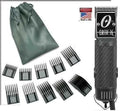 Oster Classic 76 Carbon Fiber Limited Edition Hair Clipper 10 PC Combs