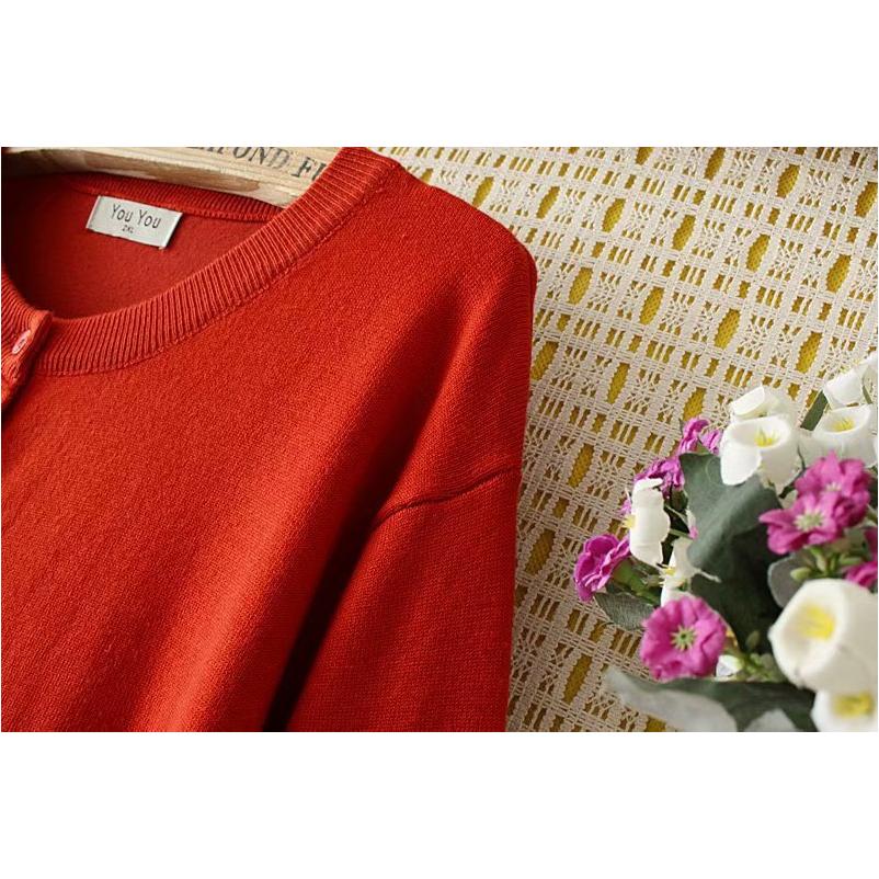 knitted floral sweater