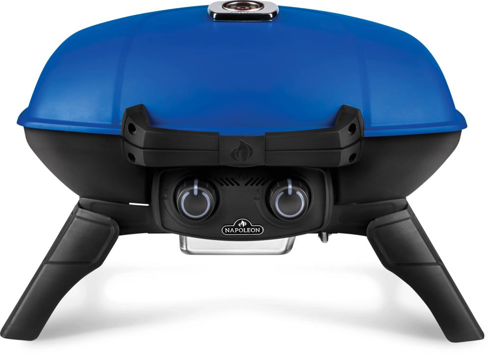 Tq285-Bl-1  Travelq 285 Portable Propane Gas Grill, Blue
