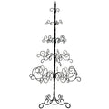 Patch Magic 7 Foot Black Wrought Iron Christmas Tree, 5 Levels, Easy assembly, No Tools required, Hand forged, Heavy duty . Ships Same day you order from Dallas