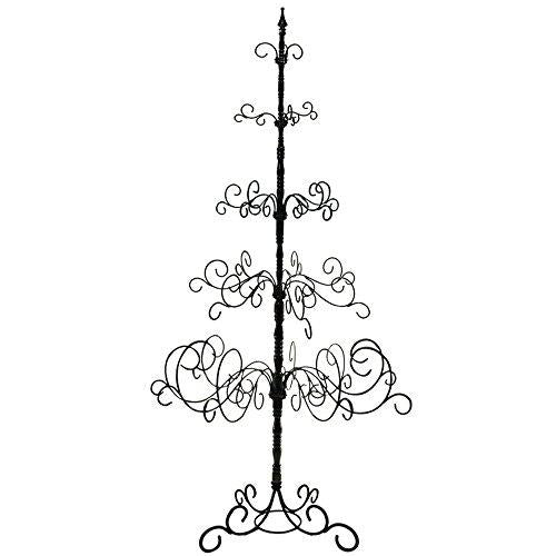 Patch Magic 7 Foot Black Wrought Iron Christmas Tree, 5 Levels, Easy assembly, No Tools required, Hand forged, Heavy duty . Ships Same day you order from Dallas
