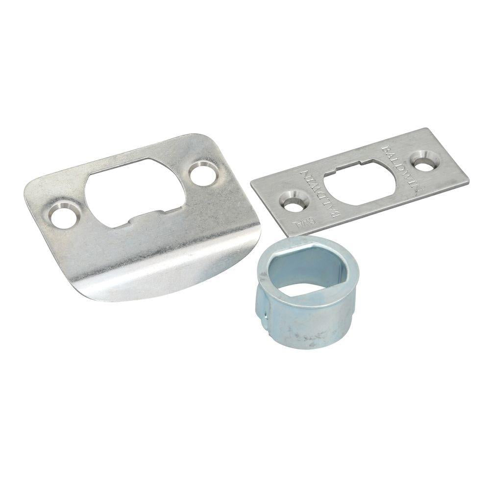 PrestiAlcott Satin Nickel Hall/Closet Door Knob (4-Pack)