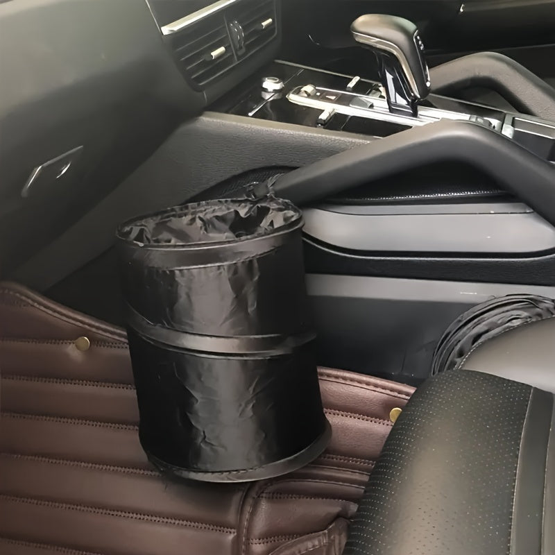 Keep Your Car Clean &amp; Organized with this Collapsible Car Trash Can!