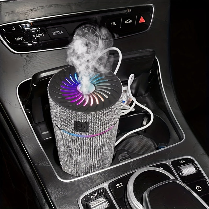 Elevate Your Car's Ambience with this Luxurious Rhinestone Humidifier &amp; Air Purifier!
