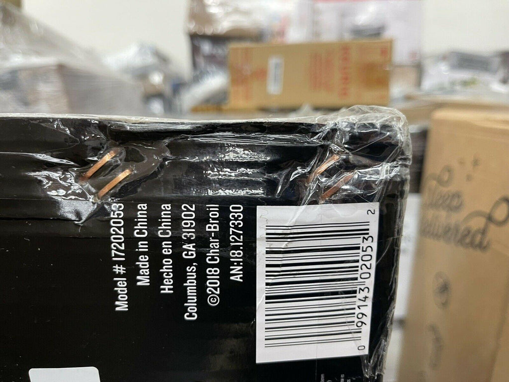 Charcoal Smoker and Grill Highland Reverse Flow Barrel in Black