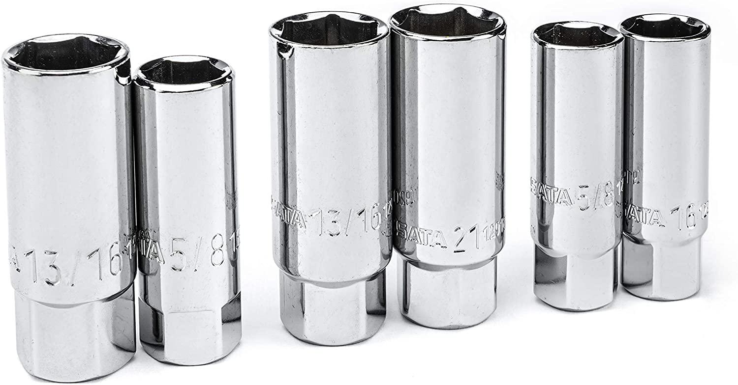 SATA 212-Piece Ultimate Socket Set 1/4-Inch, 3/8-Inch, 1/2-Inch Drive - ST09511U