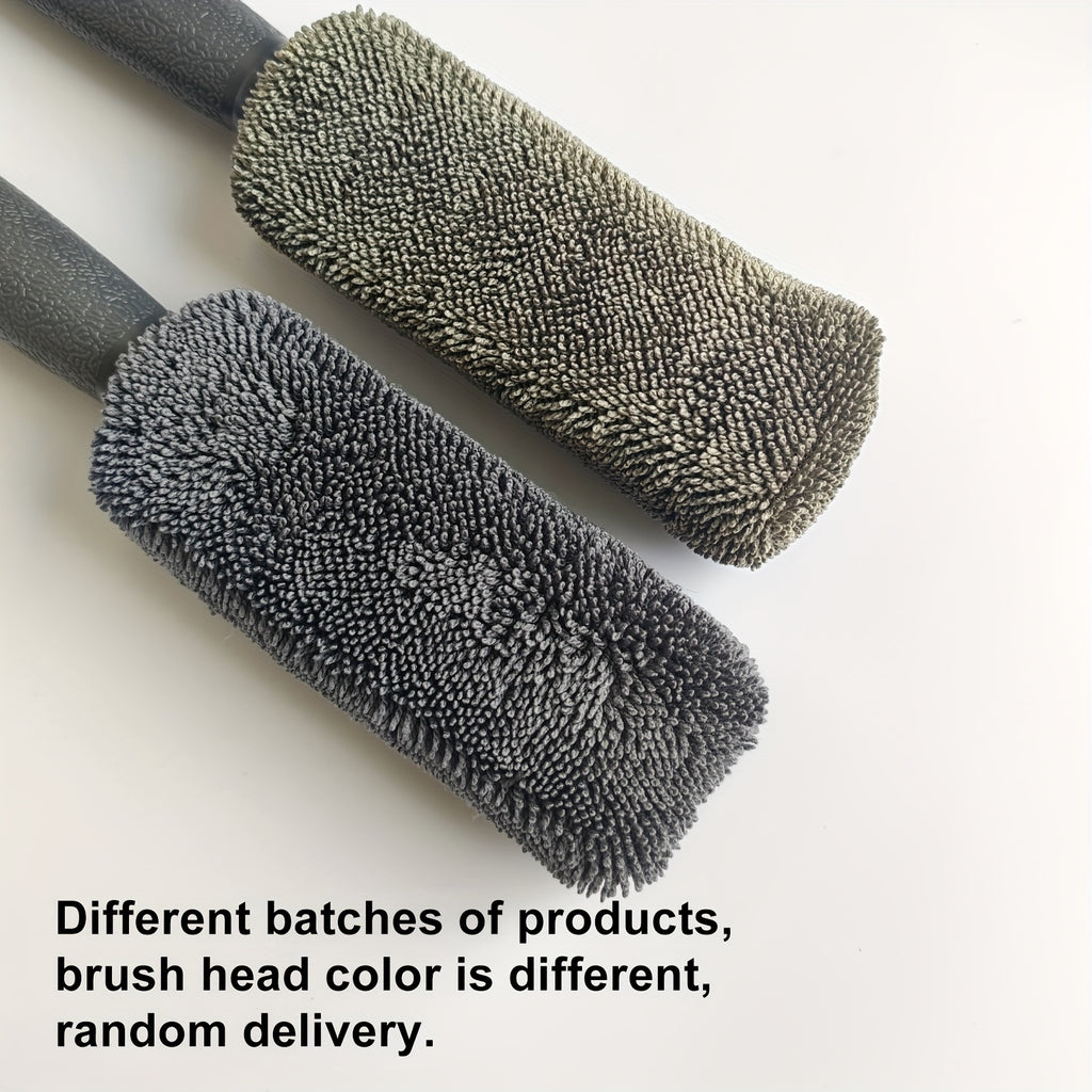 Car Cleaning Brush, Car Wheel Hub Cleaning Brush Wheel Rim Cleaner Detailing Brush Cleaning Tool For Car Trunk Motorcycle Auto