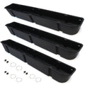 Red Hound Auto 3 Under Seat StoraBox Compatible with Ford F-150 Super Cab (2015-2019), F-250 F-350 F-450 F-550 Super Duty SuperDuty (2017-2019) SuperCab Only Underseat System Set of 3